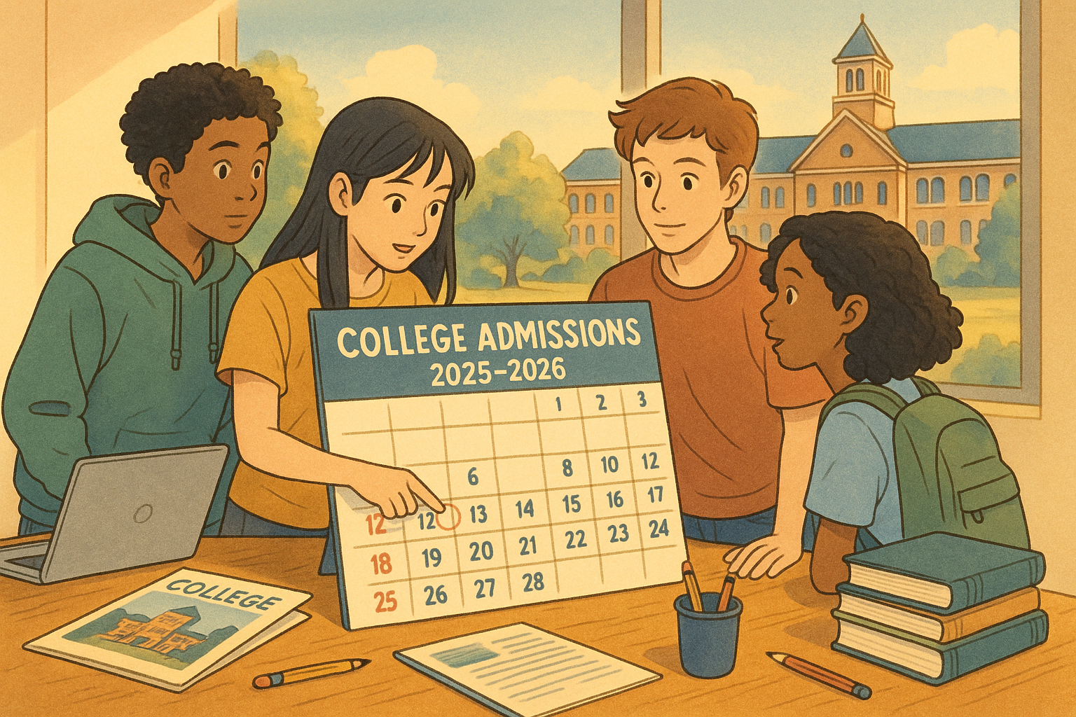 College Admissions Timeline 2025–2026 What Every High School Senior Needs to Know