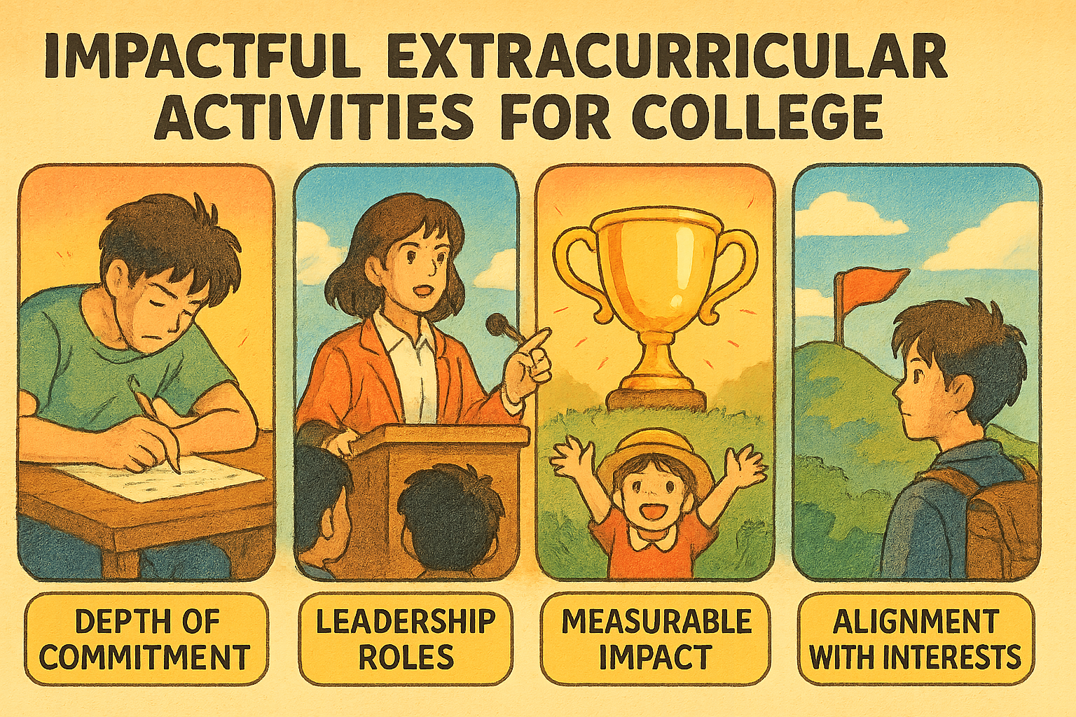 students in clubs and leadership roles