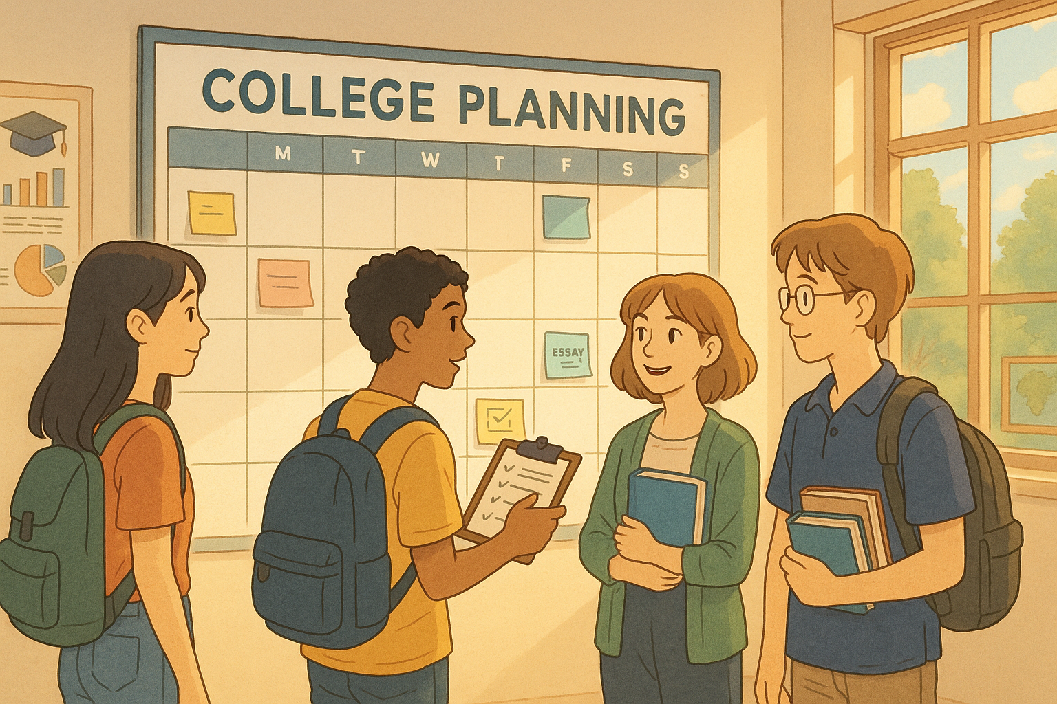 College Planning Calendar for High School Students with Step by Step Timelines