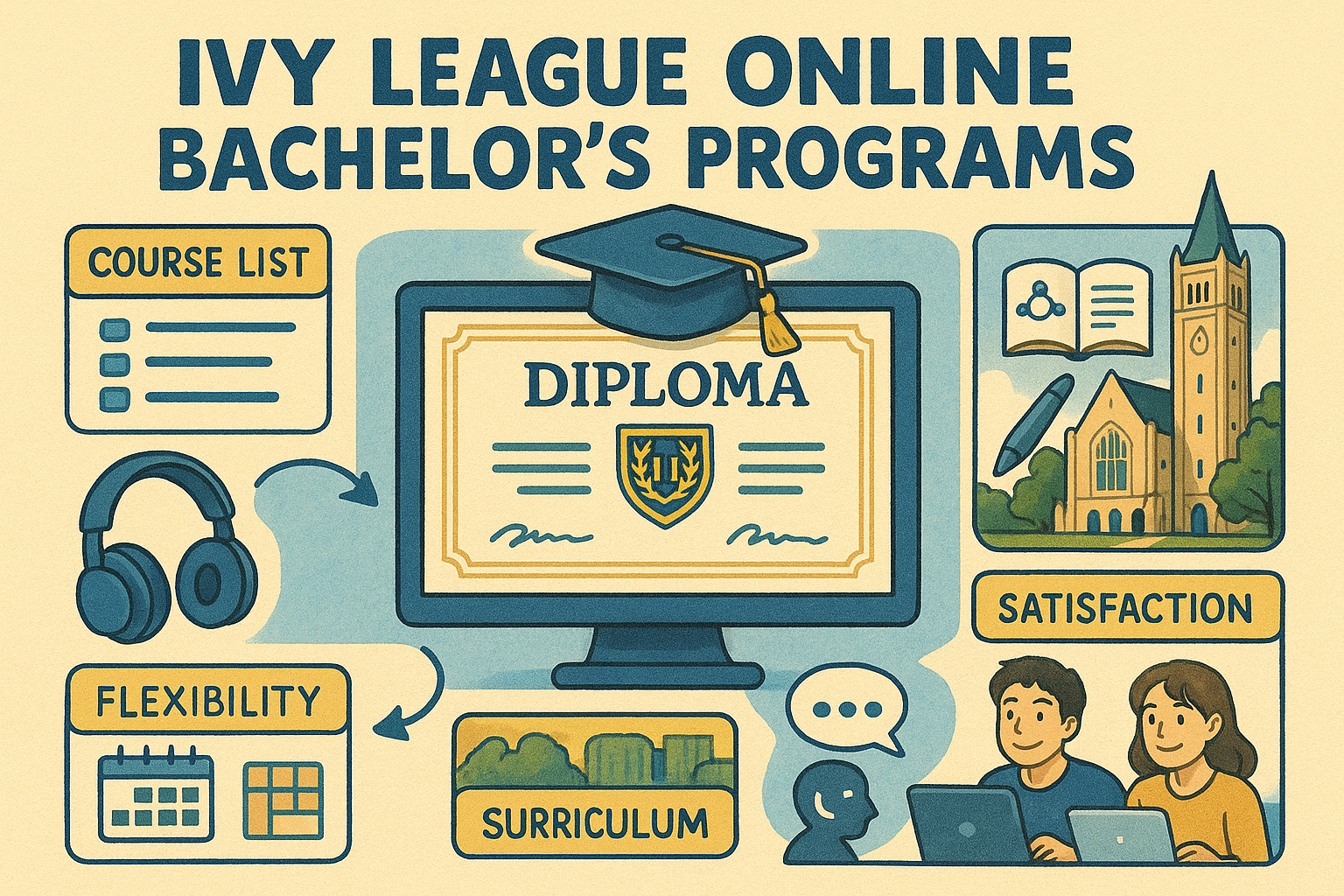 Ivy League online degree details