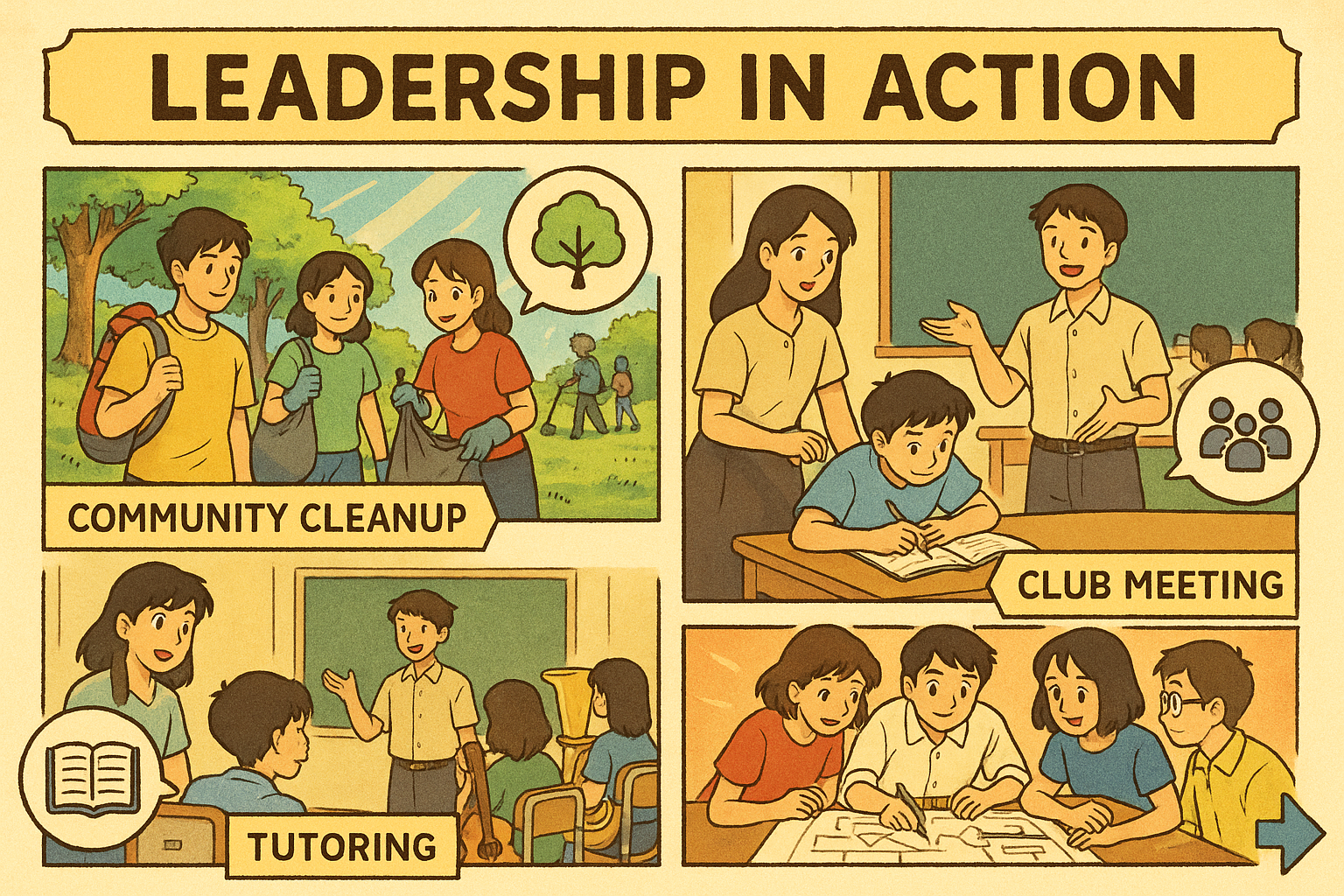 Students lead diverse school activities