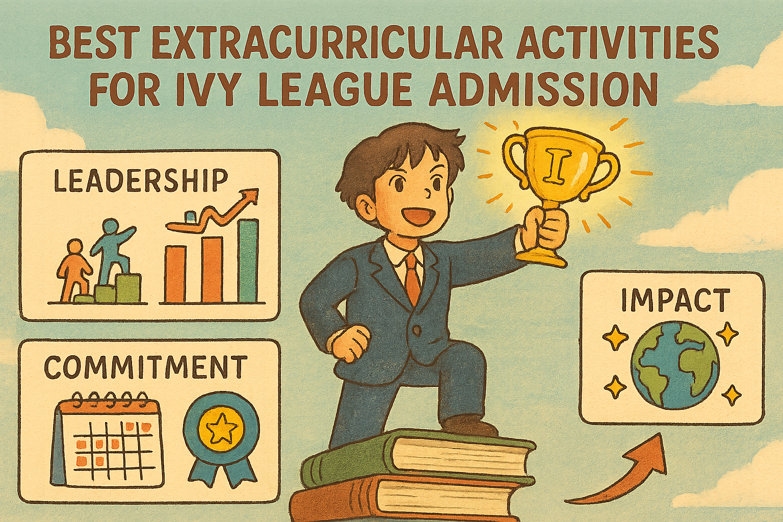 students planning impactful extracurricular activities